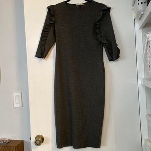 Gray Zara Dress Soft Cotton